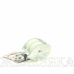 Блок двойной 9x40мм нейлоновый шкив ЗУБР