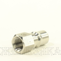 БРС ISO-B G1/4" AISI 316 (нерж.) ниппель LSQ