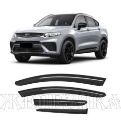 Дефлектор  Geely Tugella 19-н.в.окна двери VG 4шт