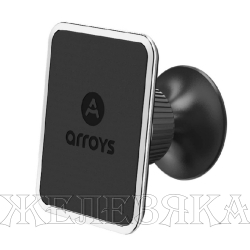 Держатель телефона на панель приборов Arroys Stick-SM1 black