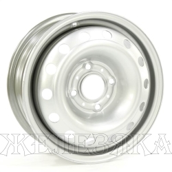 Диск колесный 14 штампованный TREBL 53C47G Ford Focus Silver
