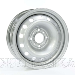 Диск колесный 14 штампованный TREBL 6390T Citroen Berlingo/Peugeot Partner Silver