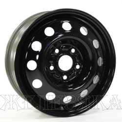 Диск колесный 15 штампованный TREBL 7150T Suzuki Swift/SX4 Black