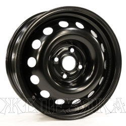 Диск колесный 15 штампованный TREBL 8114T (newD5) Нyundai Solaris/КIA Riо Black