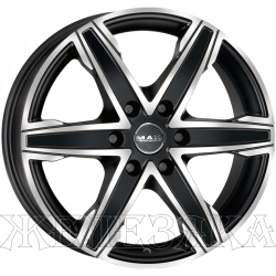 Диск колесный 16 литой MAK King 6 Ice Black