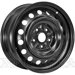 Диск колесный 16 Штампованный TREBL 7865 P Toyota Corolla IV/Auris/Camry Black