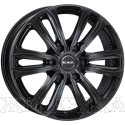 Диск колесный 17 литой MAK Safari 6 Gloss Black