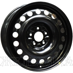 Диск колесный 17 штампованный TREBL 9993 MAZDA CX5, CX7 Black