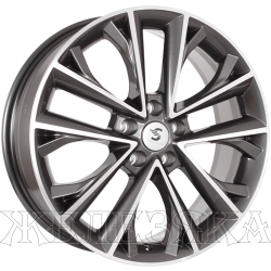 Диск колесный 18 литой СКАД КР012 Diamond Gloss Graphite