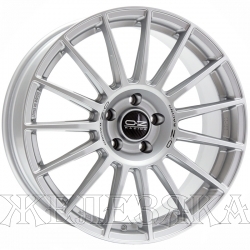 Диск колесный 20 литой OZ Superturismo Dakar Matt Race Silver Black Lettering