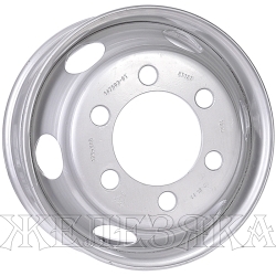 Диск колесный грузовой 17.5x6.00 ISUZU.HYUNDAI HD72,78 (6 шп. без/кам.)