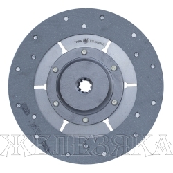 Диск сцепления Т-40 главной муфты ведомый (10 шлиц) ТАРА