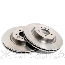 Диск тормозной LAND ROVER Discovery,Range RoverIII,Range Rover Sport передний ABSEL (к-т 2шт)