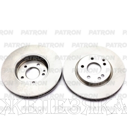 Диск тормозной MERCEDES W203,W210 передний PATRON (к-т 2шт)