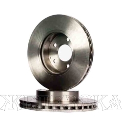 Диск тормозной MERCEDES W204,W212 передний D 295мм.ABSEL (к-т 2шт)