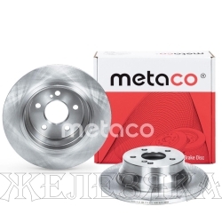Диск тормозной MERCEDES W211 задний METACO (к-т 2шт)