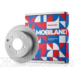 Диск тормозной MITSUBISHI Lancer10 задний MOBILAND (к-т 2шт)