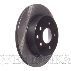 Диск тормозной NISSAN Juke(F15),Qashqai (J10) задний AVANTECH (к-т 2шт)
