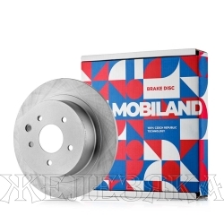Диск тормозной NISSAN Juke(F15),Qashqai (J10) задний (к-т 2шт) MOBILAND
