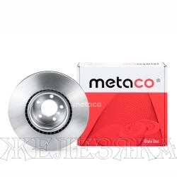 Диск тормозной RANGE ROVER III, RANGE ROVER Sport I передний (к-т 2шт) METACO