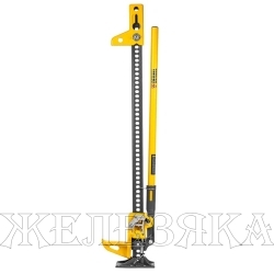 Домкрат реечный профессиональный, 3,5 т, 115-1040 мм, High Jack// Denzel