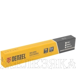 Электроды DER-13/55, диам 3 мм, 2,5 кг., основное покрытие// Denzel
