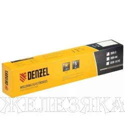 Электроды DER-3, диам. 2,5 мм, 1 кг., рутиловое покрытие// Denzel
