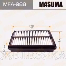 Фильтр воздушный (элемент) HONDA Shuttle,Odyssey MASUMA