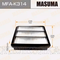 Фильтр воздушный (элемент) HYUNDAI Sonata NF,Grandeur MASUMA