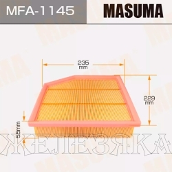 Фильтр воздушный (элемент) LEXUS GS IV,IS III,RC,TOYOTA Alphard,Mark X,Rav4 IV MASUMA