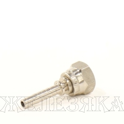 Фитинг BSP(Г) конус 60° 1/4" (1/4"-19) (Нержавейка)