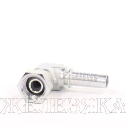 Фитинг BSP90°(Г) конус 60° 1/2" (1/2"-14) O-Ring (Сompakt)