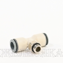 Фитинг цанга тройник P=12мм (G1/4) (T) Серия R7000 (только с TPU)