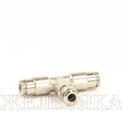 Фитинг цанга тройник P=4мм