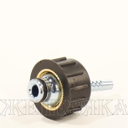 Фитинг DKF-W(Г) сфера 1/4" (М22х1,5) моечный пластиковая гайка