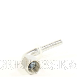 Фитинг DKI90°(Г) конус 37°(74°) 1/4" (М14х1,5)