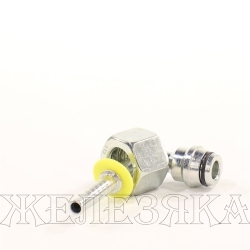 Фитинг DKOL90°(Г) конус 24° 1/4" (M18x1,5)