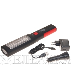 Фонарь RF-08505: светодиодный  30/1 LED (3.7V, 1800mAh, Li-ion) ROCKFORCE /1