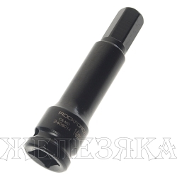 Головка-бита 14мм 1/2" 6-гранная ударная L= 110 мм ROCKFORCE RF-2409014 /1/10/80