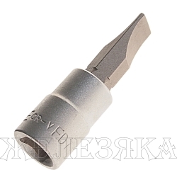 Головка-бита RF-3233207: 1/4"DR SLOTTED 7мм ROCKFORCE /1/50