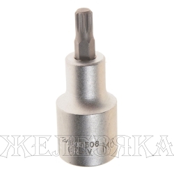 Головка-бита SPLINE 12-лучевая M6 1/2" (L-55мм) ROCKFORCE /1