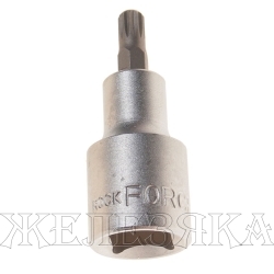 Головка-бита SPLINE 12-лучевая M6 1/2" (L-55мм) ROCKFORCE /1