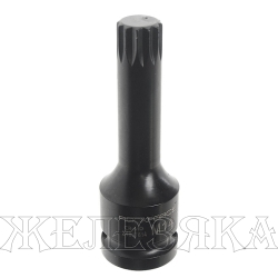 Головка-бита SPLINE ударная 1/2", M14 ROCKFORCE RF-24807814 /1/120