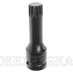 Головка-бита SPLINE ударная 1/2", M16 ROCKFORCE RF-24807816 /1/120