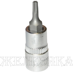 Головка-бита TORX T10 1/4" L=37 мм JTC