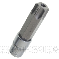 Головка-бита TORX T100 с отверстием 1/2" (L-100мм) ROCKFORCE /1