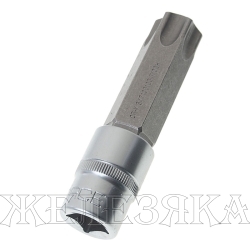 Головка-бита TORX T100 с отверстием 1/2" (L-100мм) ROCKFORCE /1