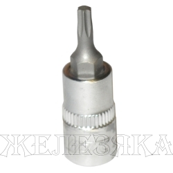 Головка-бита TORX T15 1/4" L=37 мм JTC