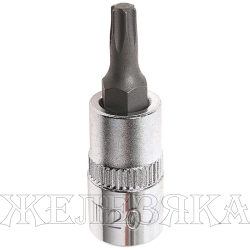 Головка-бита TORX T20 1/4" L=37 мм JTC