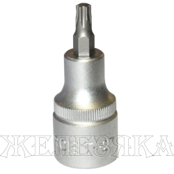 Головка-бита TORX T27 1/2" L=55 мм FORCE